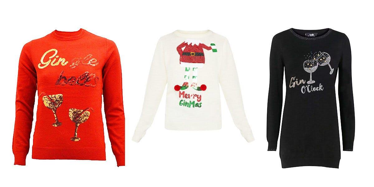 12 of our favourite fun Christmas jumpers for gin lovers!