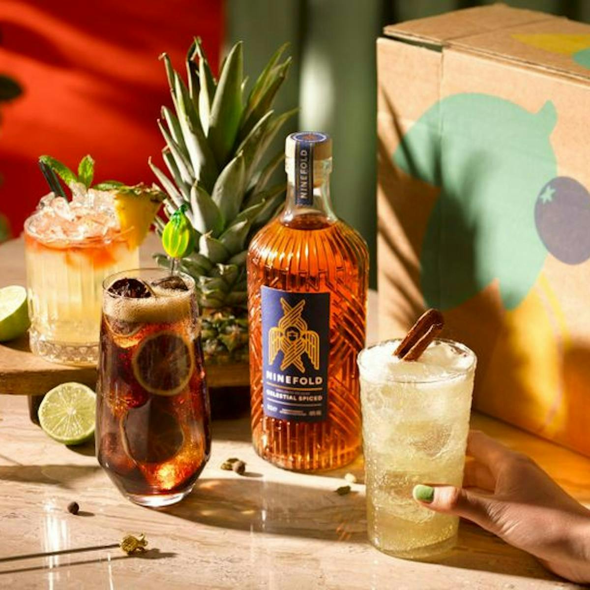 example rum with drink & cocktail