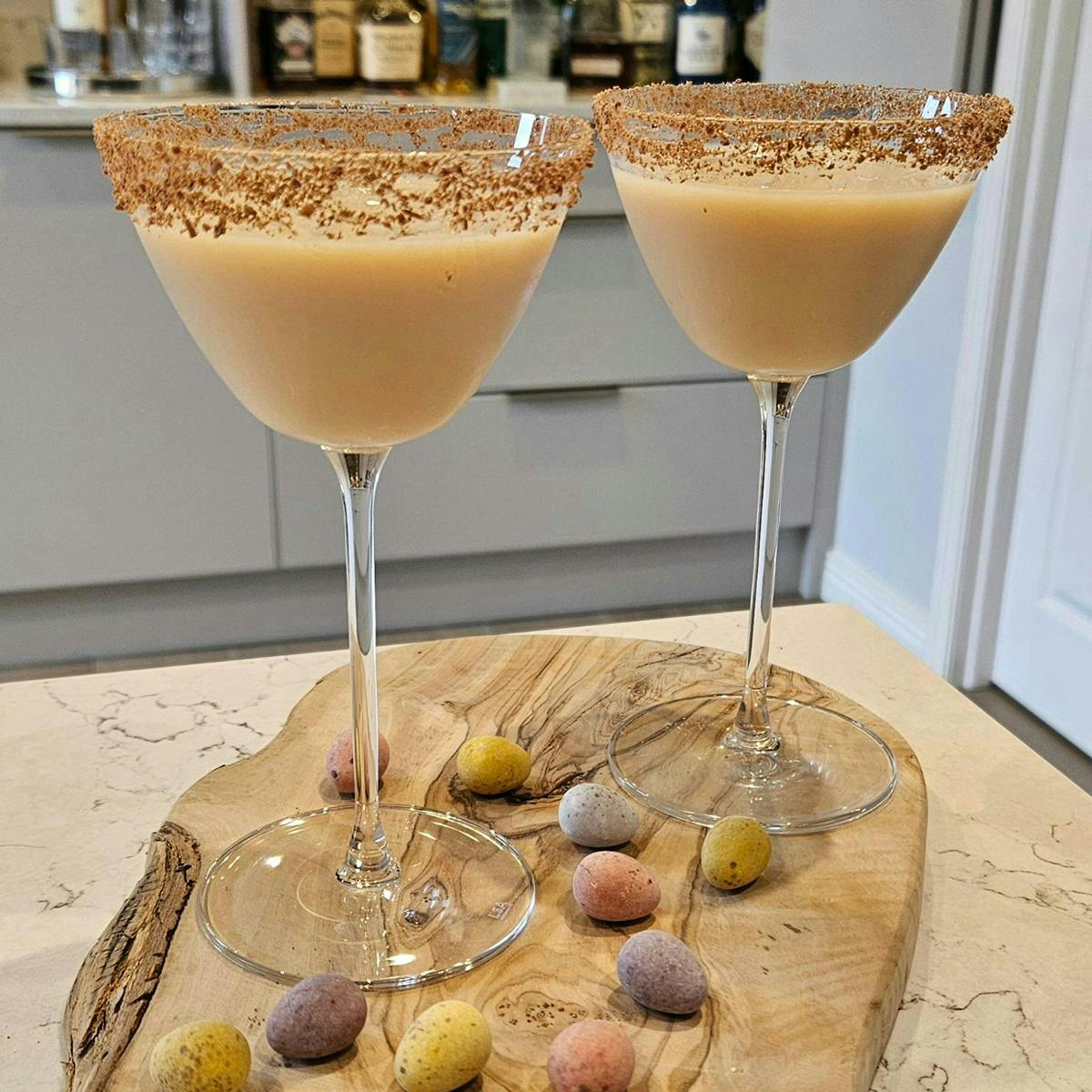 Creamy cocktail 